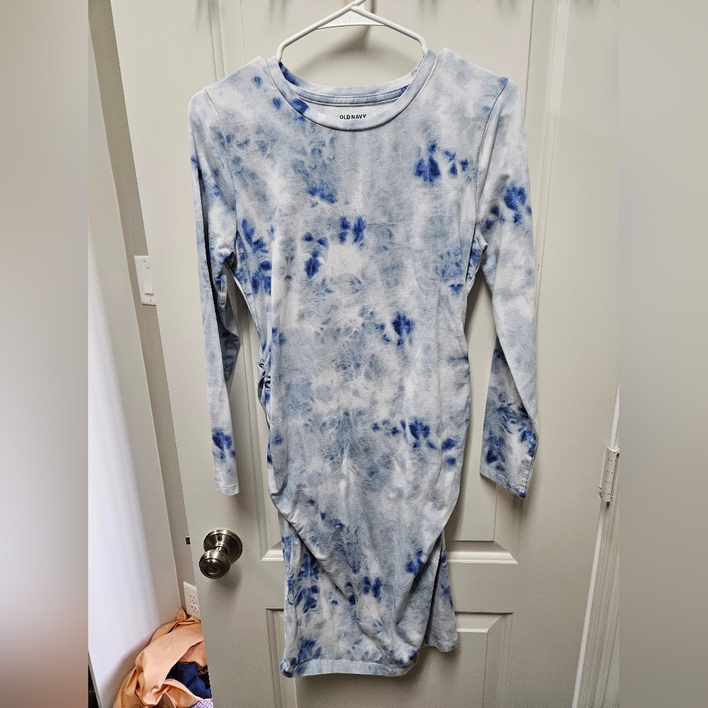 Blue Maternity Dress
